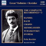 Kreisler The Complete Recordings 1914-1916